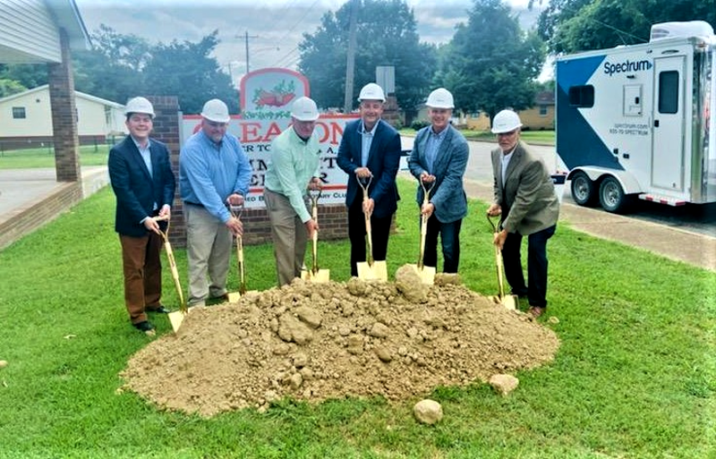 officials at groundbreaking